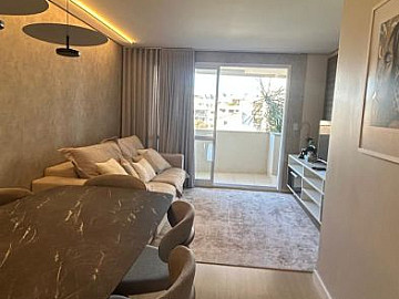 Apartamento semi mobiliado
