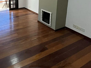 Apartamento com lareira